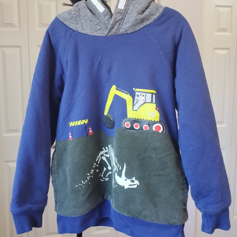 Boden Boys Fleece Lined Sweatshirt